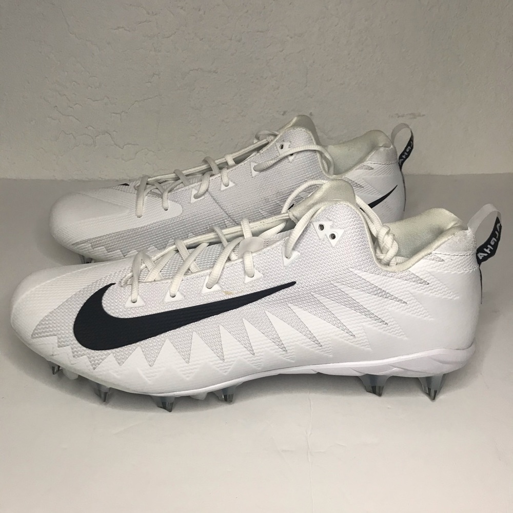 Nike Alpha Menace Pro Low TD WD PF White Cleats
